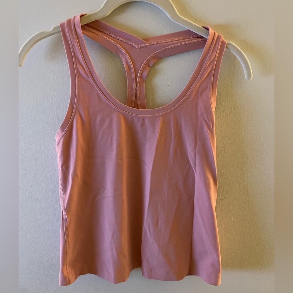 Lululemon Pink Racerback Tank Top